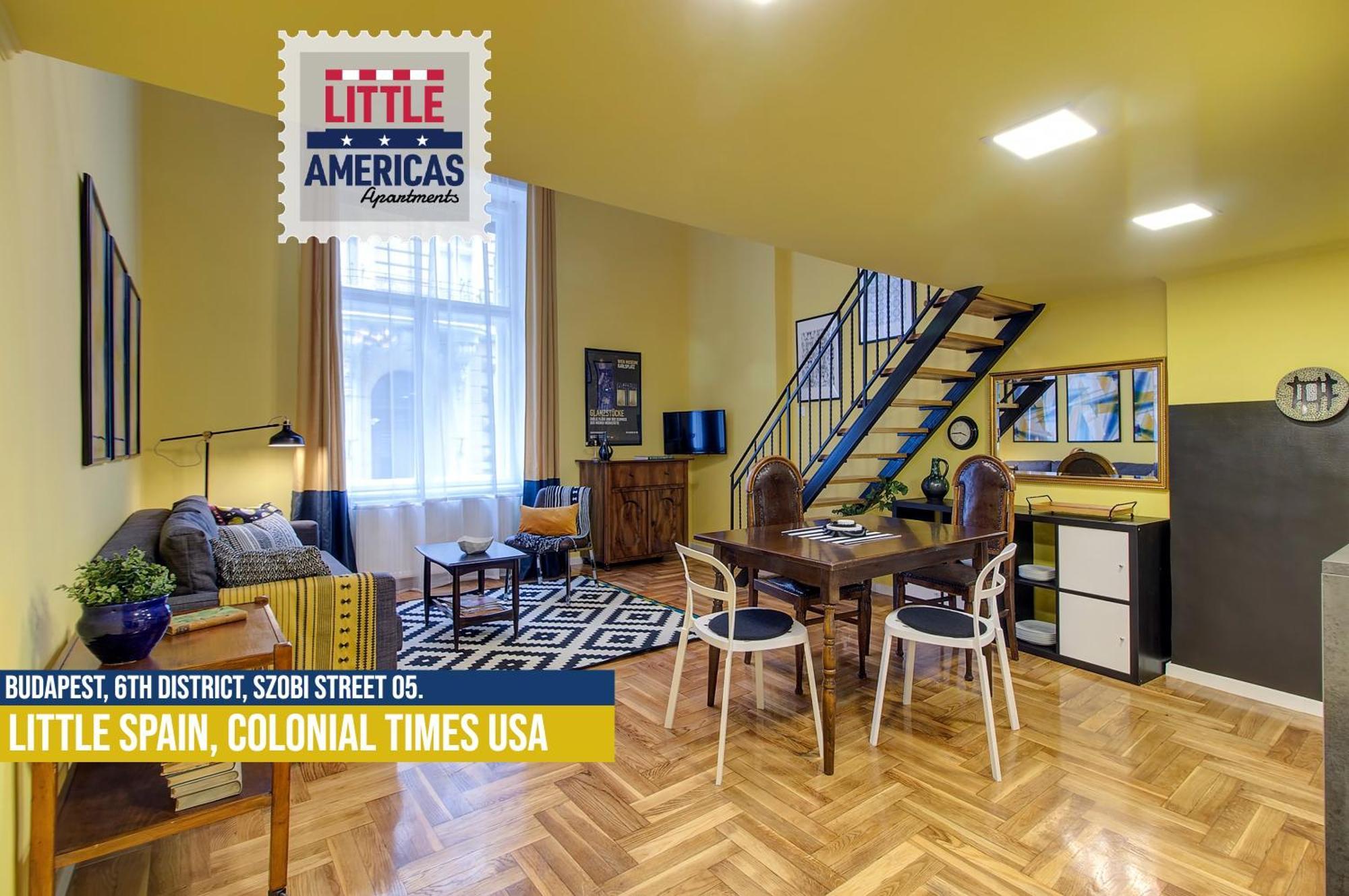 Little Americas Usa Colonial Times Apartments Budapest Exterior photo