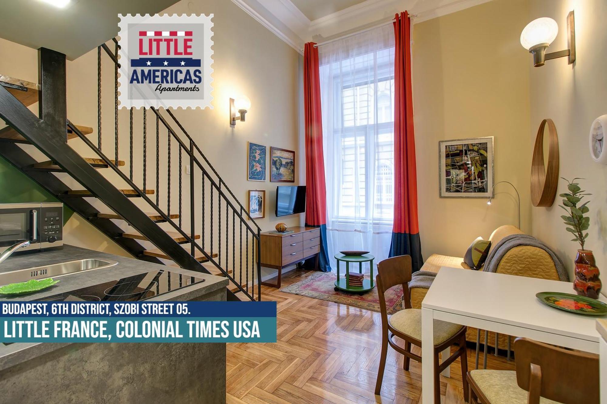 Little Americas Usa Colonial Times Apartments Budapest Exterior photo